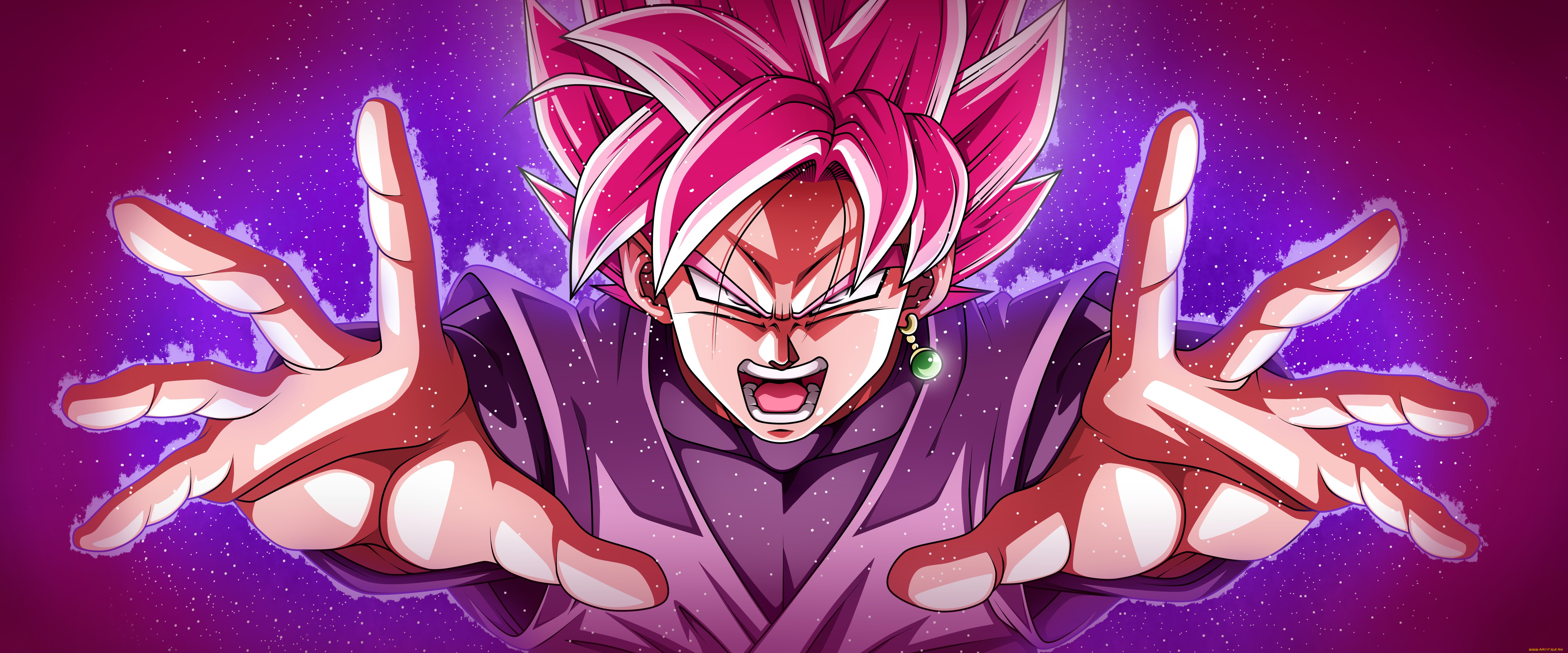 , dragon ball, black, zamasu, goku